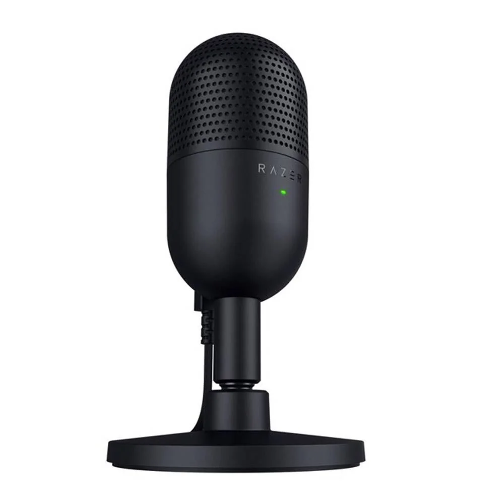 Microfone Streaming Razer Seiren V3 Mini USB Cardióide para Podcast Vlog Streaming Compacto Preto - Imagem 8