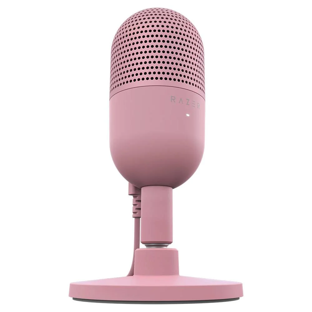 Microfone USB Razer Seiren V3 Mini Quartz Rosa para Streaming e Podcasting - Imagem 8