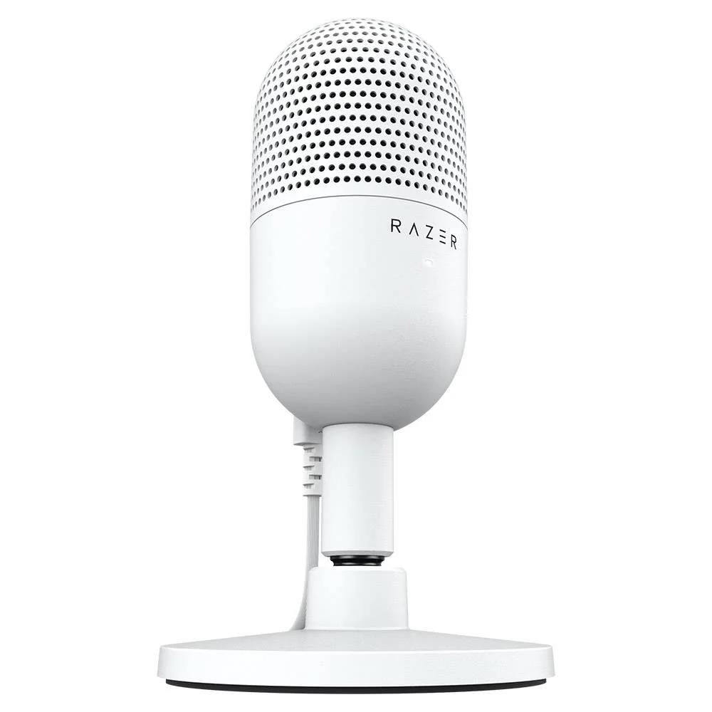 Microfone Razer Seiren V3 Mini Branco USB Condensador Supercardióide Streaming - Imagem 8