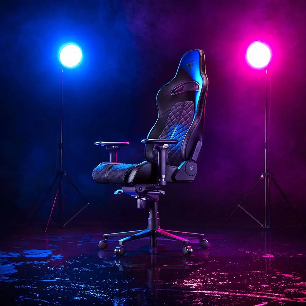 Cadeira Gaming Razer Enki Preta com Apoio Lombar Integrado e Espuma de Alta Densidade - Imagem 5