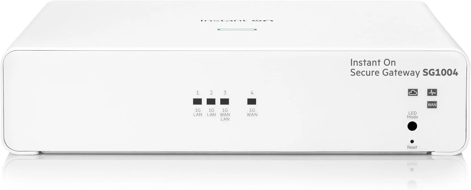 Gateway de Segurança HPE Aruba Instant On SG1004 4 Portas Gigabit VPN Firewall - Imagem 10