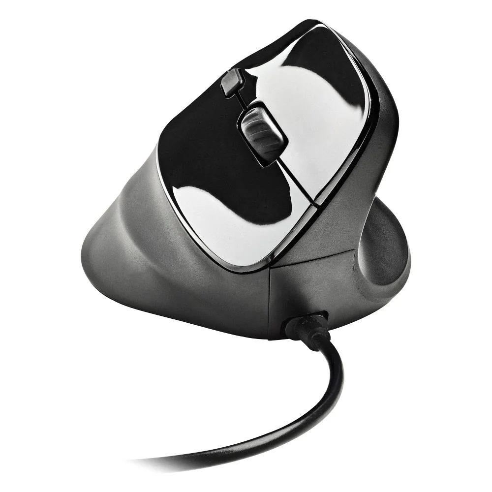 Rato Vertical Ergonomico NGS Samsara com Fios 3200 DPI Laser 5 Botoes Silencioso