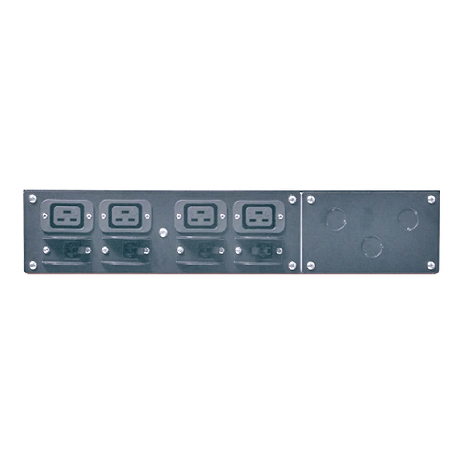 Painel de bypass de manutenção APC SBP6KRMI2U 230V para Symmetra 2-6kVA com 4 tomadas IEC C19 - Imagem 4