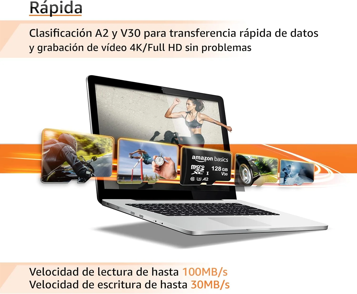 Cartão de memória Kingston High Endurance 128GB microSDXC C10 A1 UHS-I 95MB/s - Imagem 3