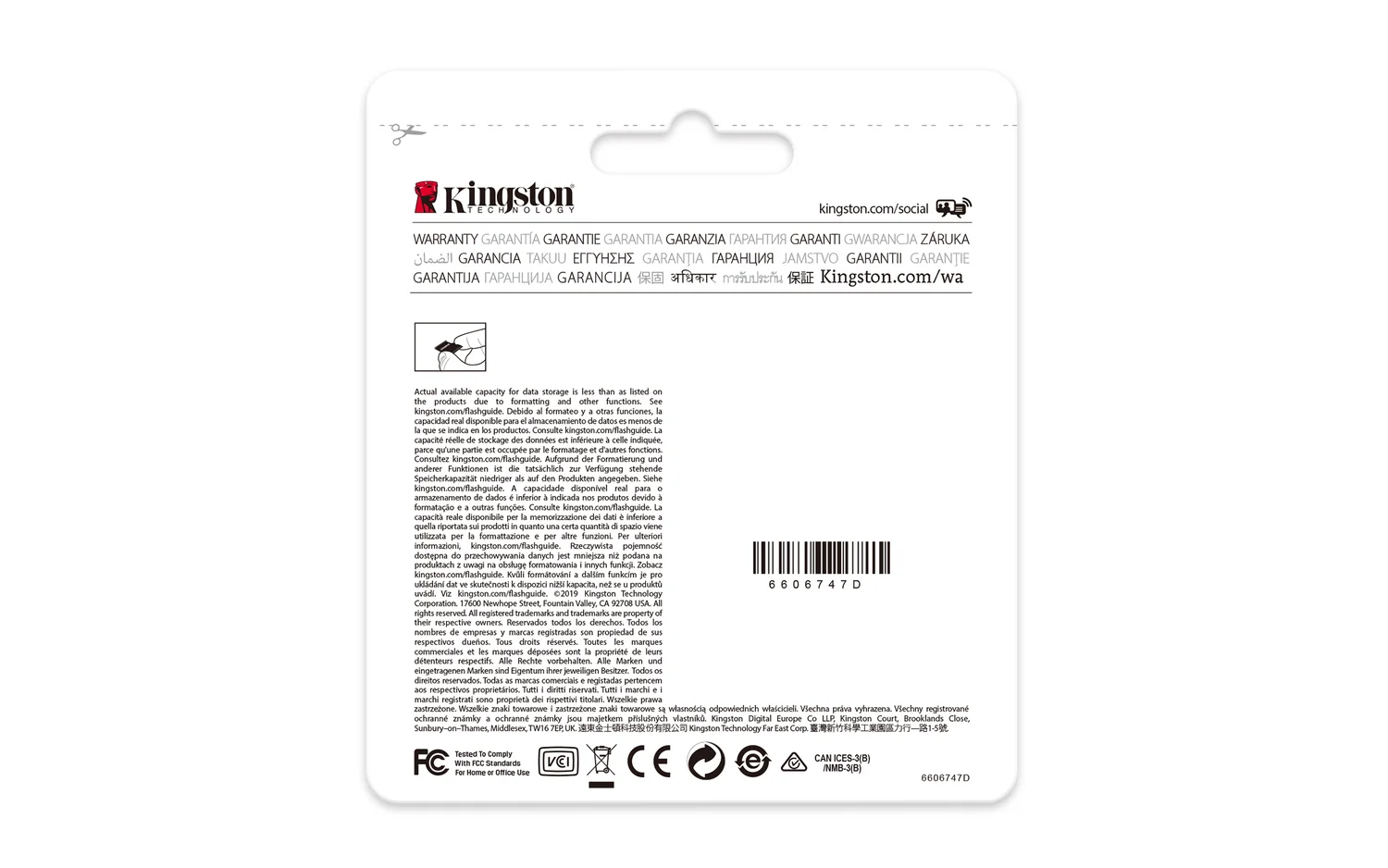 Cartão de memória microSD Kingston High Endurance 64GB UHS-I U1 Classe 10 - Imagem 4