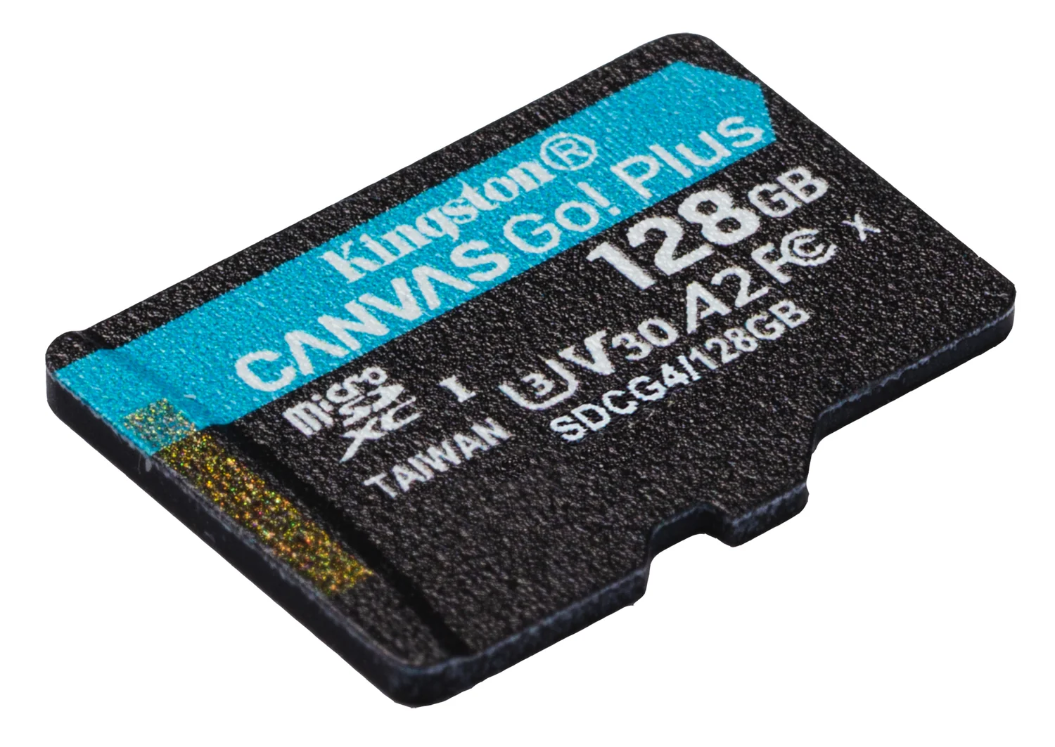 Cartão de memória microSD Kingston Canvas Go Plus 128GB UHS-I V30 A2 - Imagem 2
