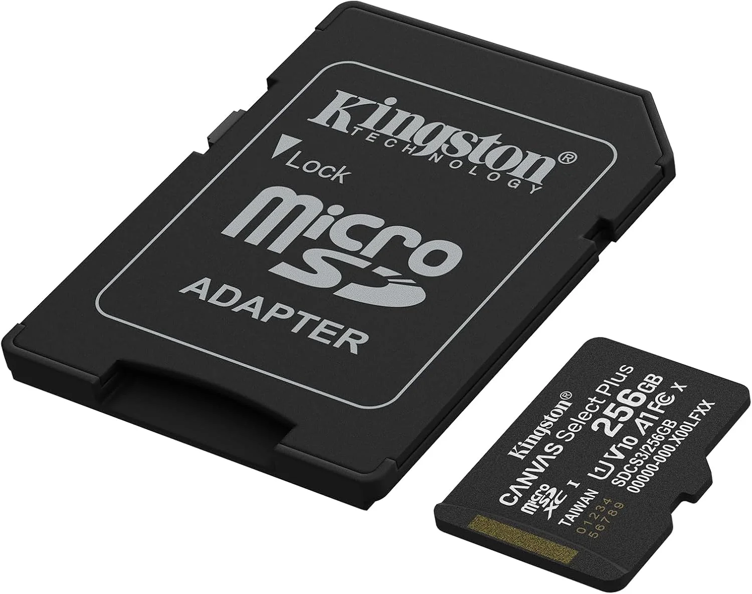 Cartão de memória microSDXC Kingston Canvas Select Plus 256GB com adaptador - Imagem 2