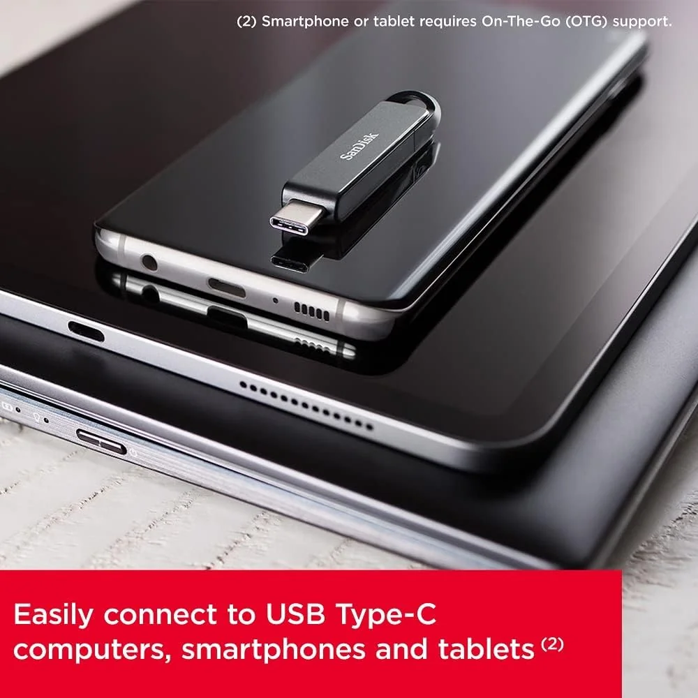 Pen USB-C SanDisk Ultra 64GB USB Type-C 150MB/s - Imagem 3