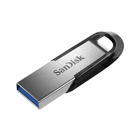 Pen USB SanDisk Ultra Flair 128GB USB 3.0 150MB/s Metalica - Imagem 1