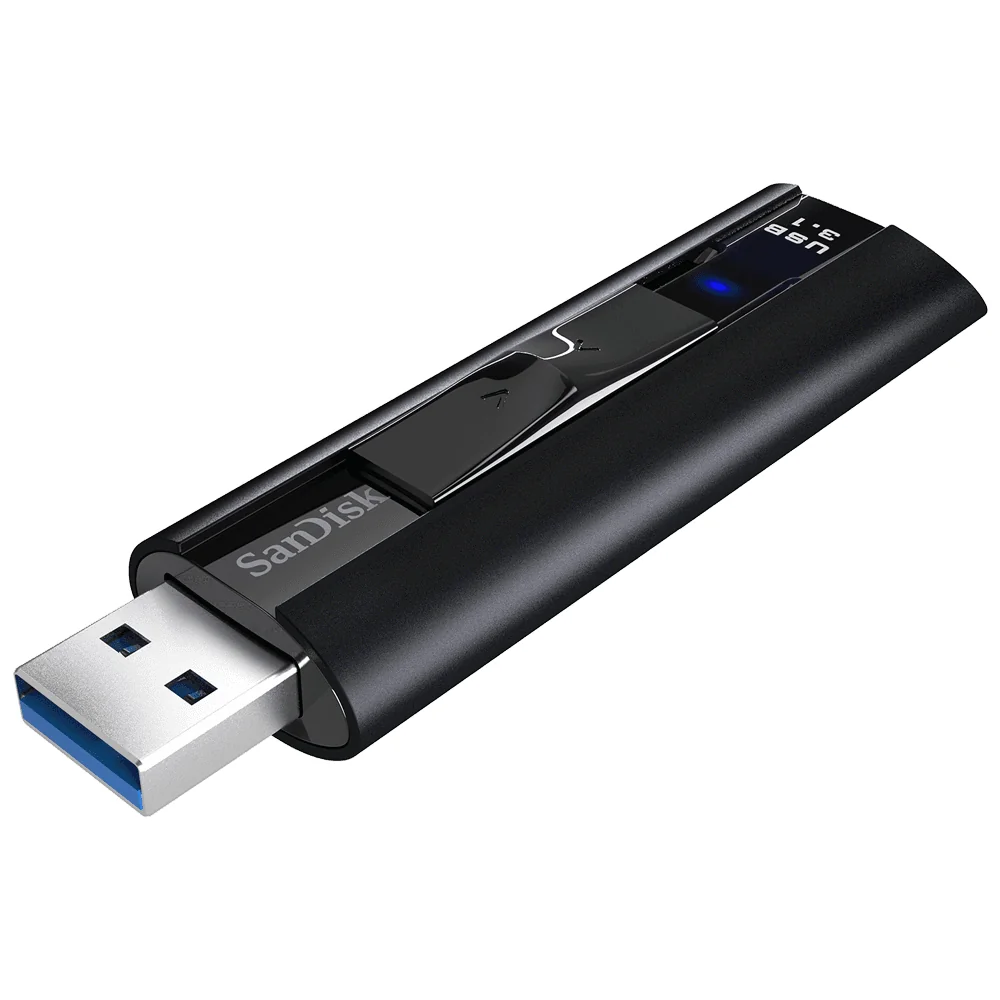 Pen USB SanDisk Extreme PRO 128GB USB 3.1 SSD 420MB/s - Imagem 1