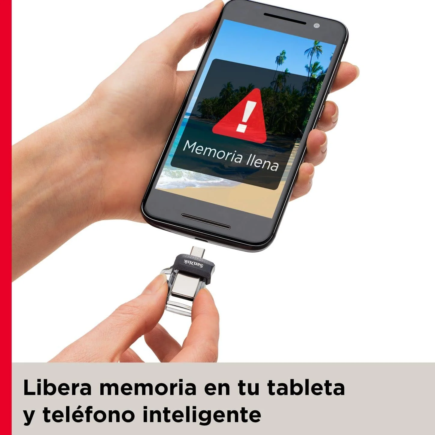 Pen USB SanDisk Ultra Dual Drive m3.0 256GB USB 3.0 Type-A/Micro-USB 150MB/s - Imagem 4