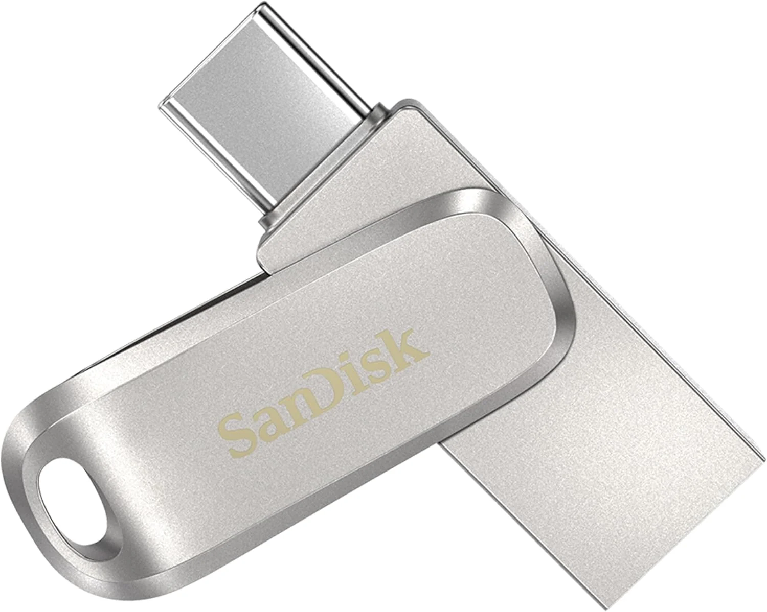 Pen USB SanDisk Ultra Dual Drive Luxe 32GB USB Type-A e Type-C metálica 150MB/s - Imagem 1