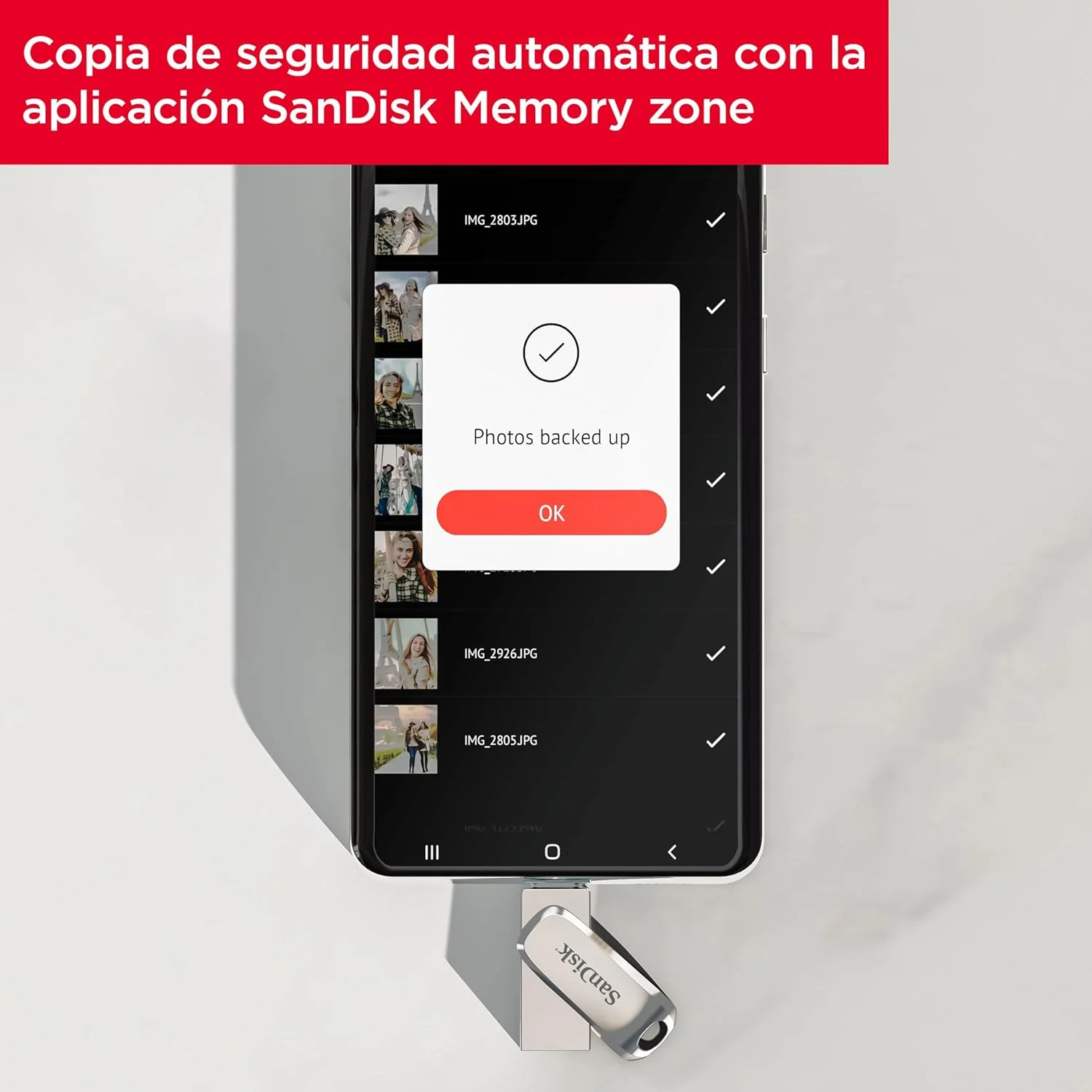 Pen USB-C SanDisk Ultra Dual Drive Luxe 64GB USB Type-C USB 3.1 Gen 1 150MB/s Metal Premium - Imagem 6