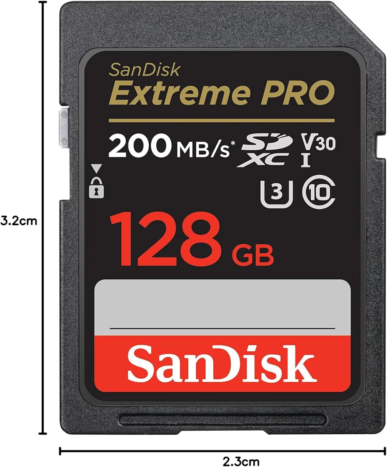 Cartão de Memória SanDisk Extreme PRO SDXC 128GB até 200MB/s UHS-I U3 V30 - Imagem 7