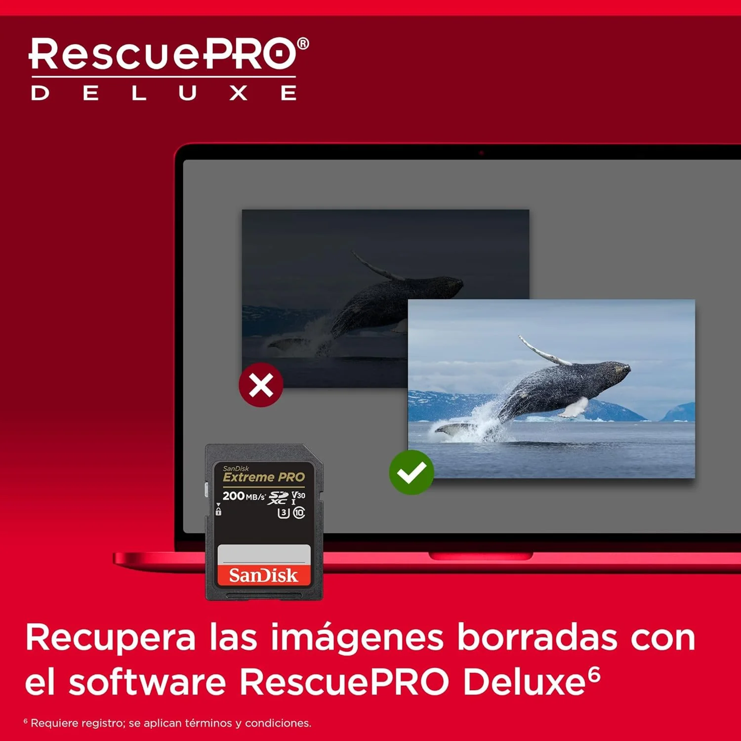 Cartão de Memória SanDisk Extreme PRO SDXC 128GB até 200MB/s UHS-I U3 V30 - Imagem 6