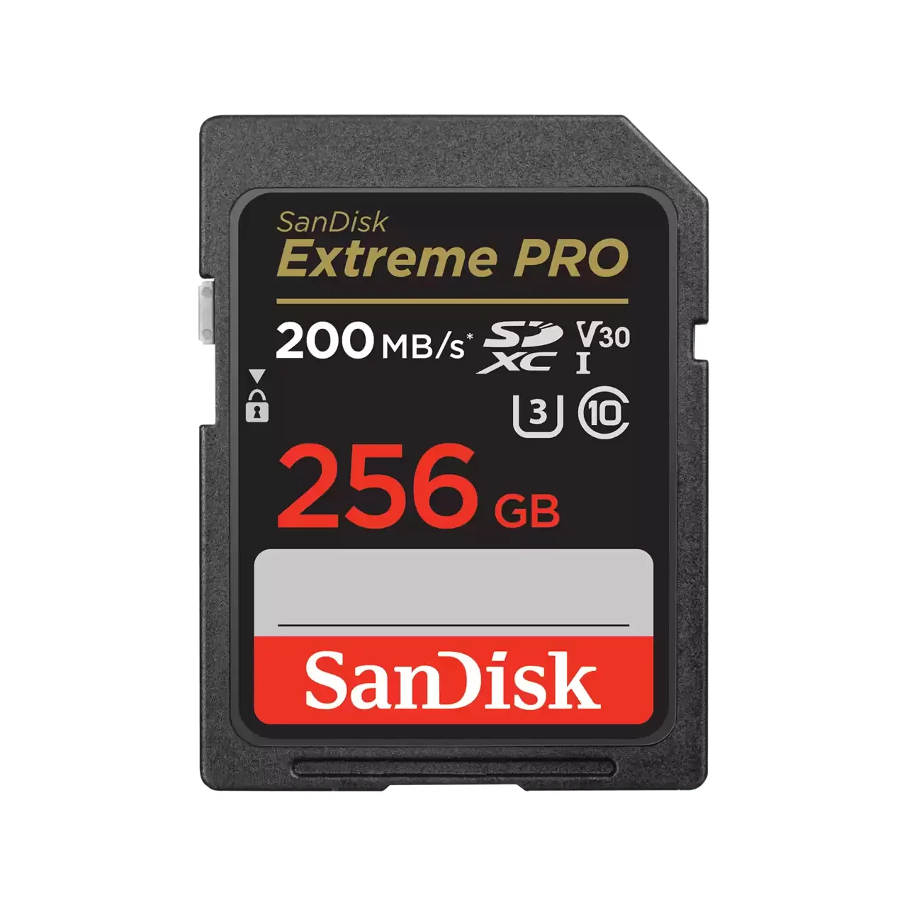 Cartão de Memória SDXC SanDisk Extreme PRO 256GB UHS-I U3 V30 4K 200MB/s 140MB/s RescuePRO - Imagem 1