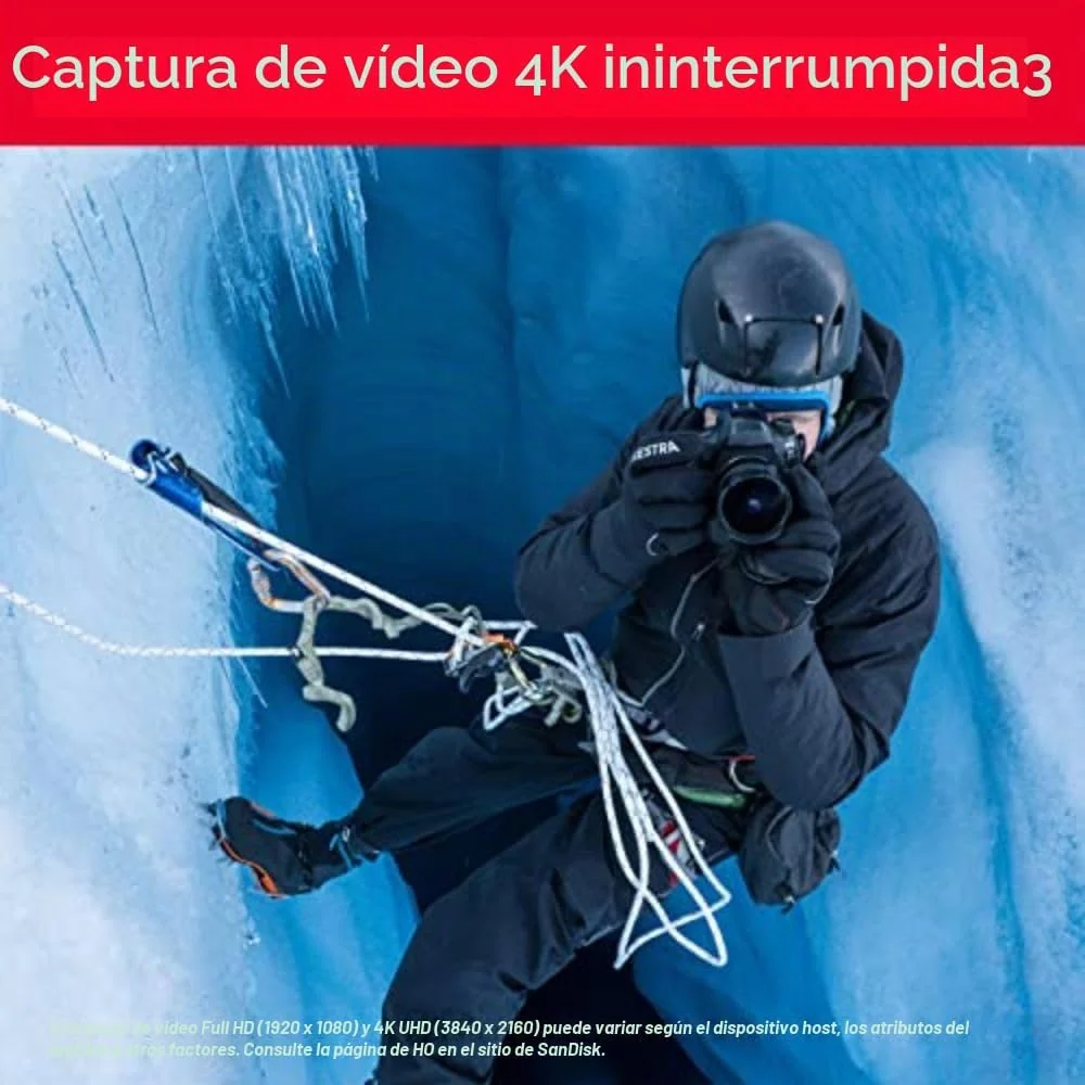 Cartão de memória SDXC 64GB SanDisk Extreme PRO UHS-I U3 V30 200MB/s - Imagem 4
