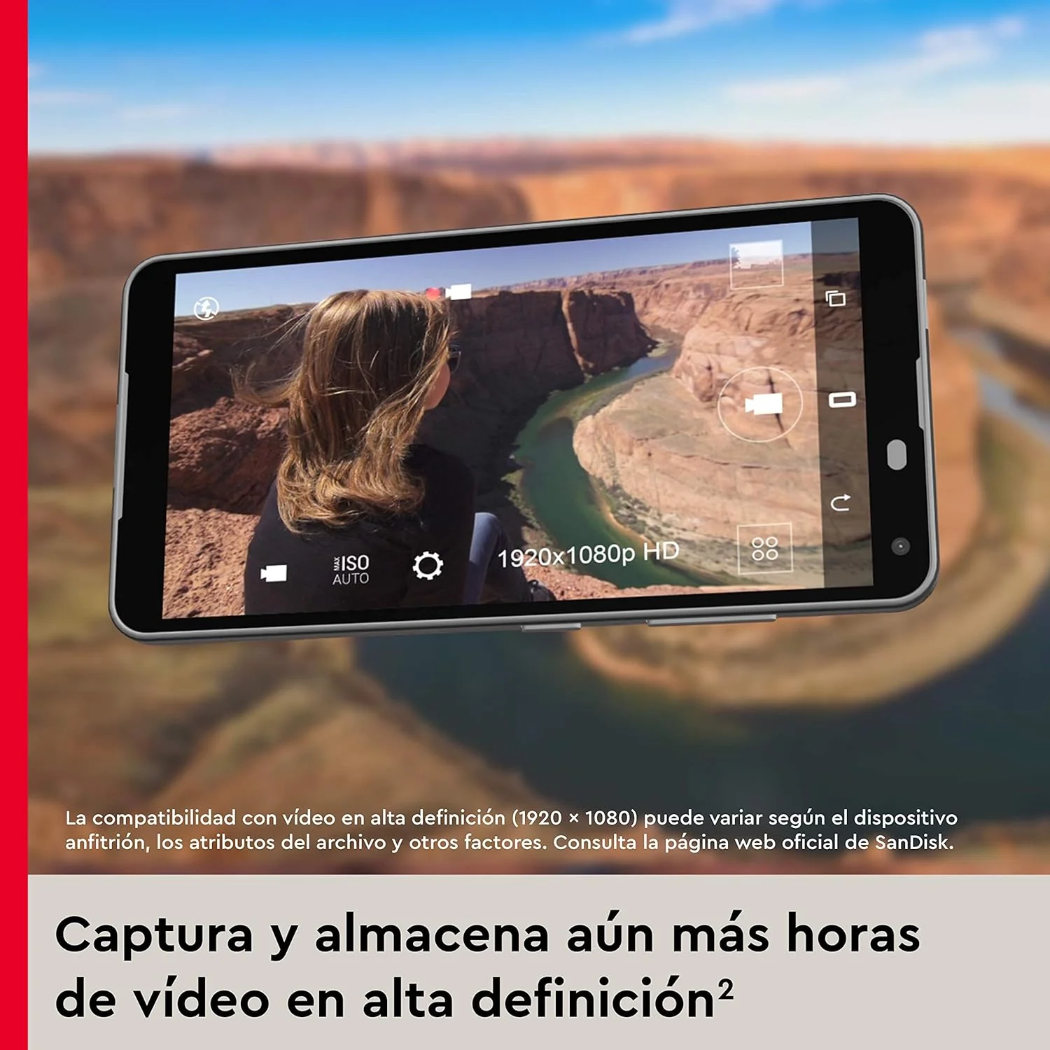 Cartão de memória microSDHC 32GB SanDisk Ultra A1 Class 10 com adaptador SD - Imagem 3