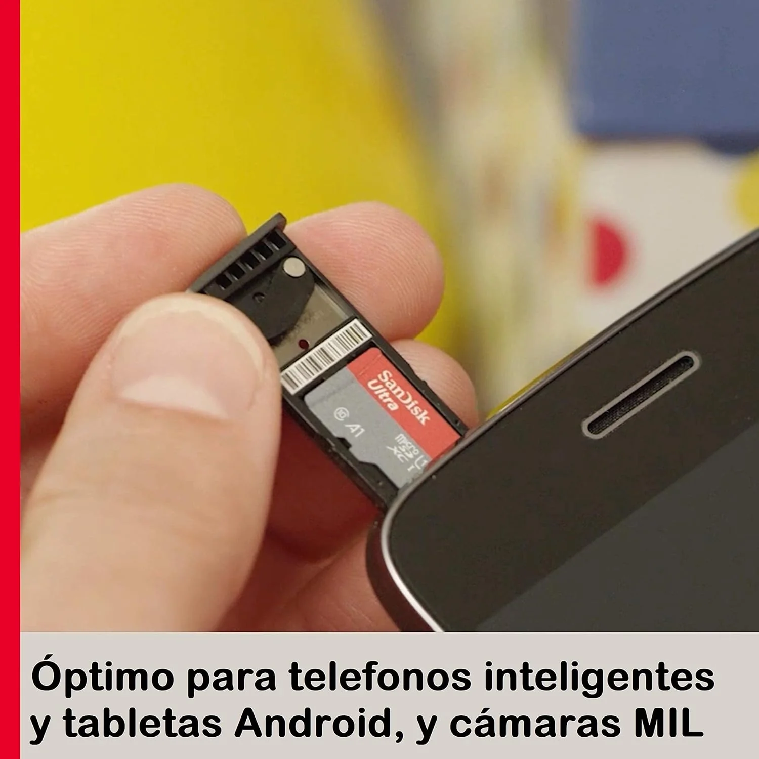 Cartão de memória microSDHC 32GB SanDisk Ultra A1 Class 10 com adaptador SD - Imagem 2