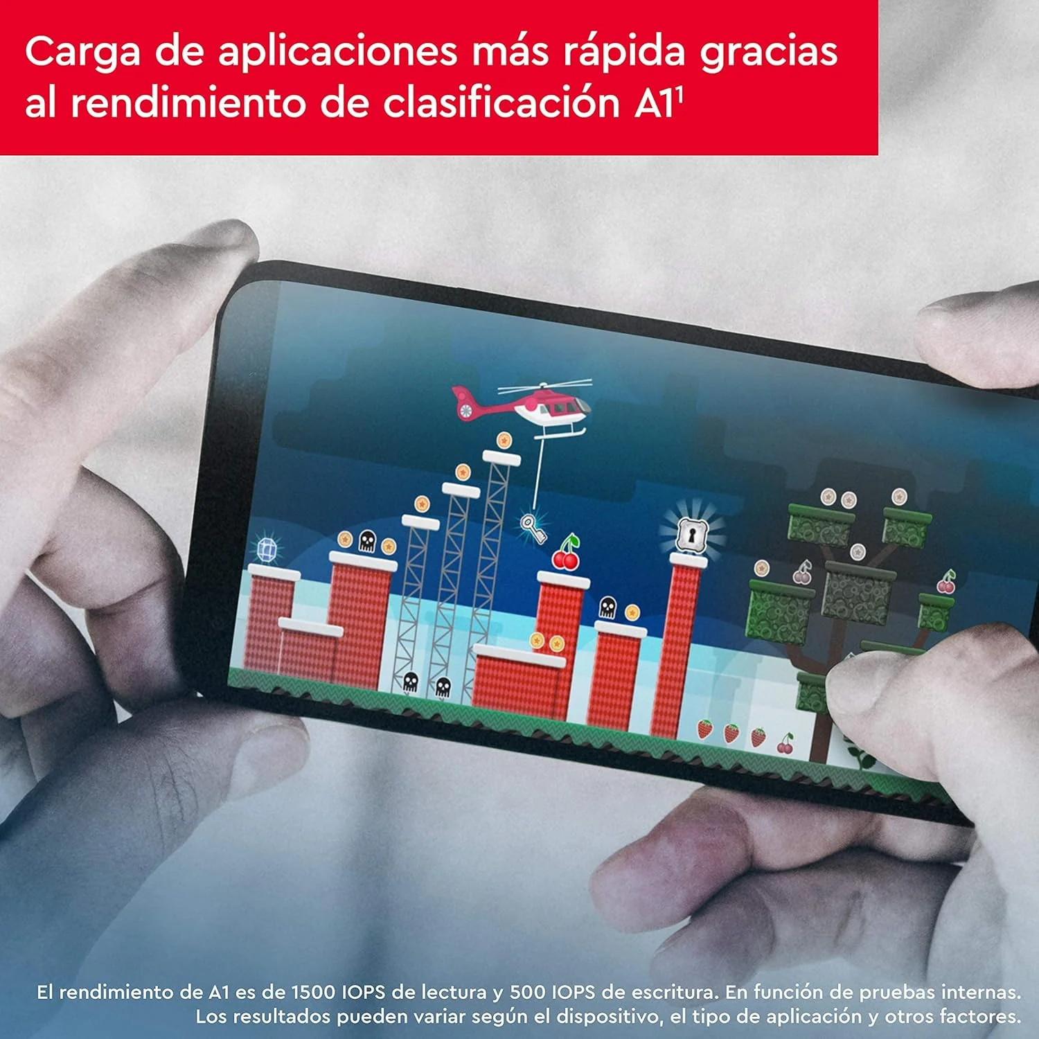 Cartão de memória microSDHC 32GB SanDisk Ultra A1 Class 10 com adaptador SD - Imagem 6