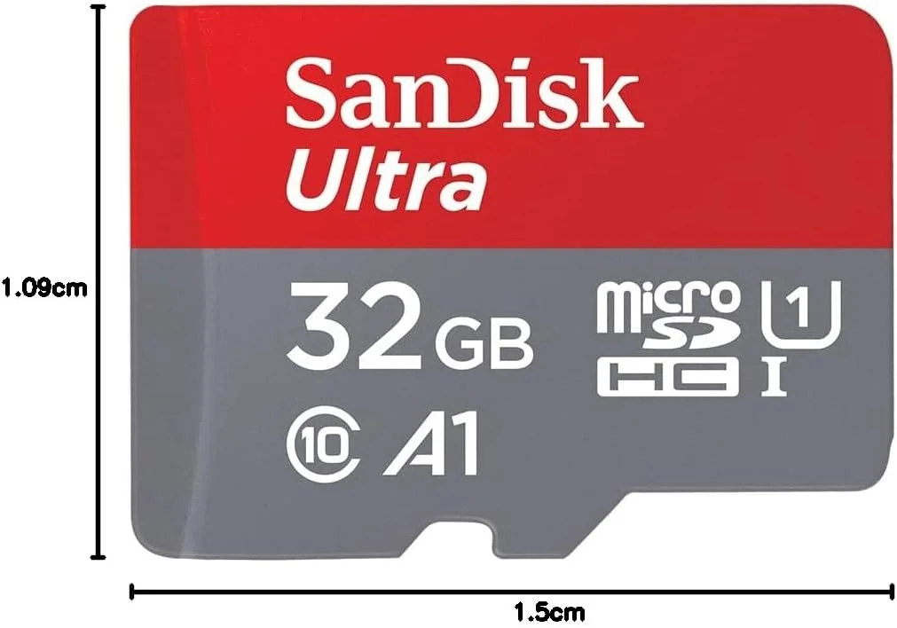 Cartão de memória microSDHC 32GB SanDisk Ultra A1 Class 10 com adaptador SD - Imagem 8