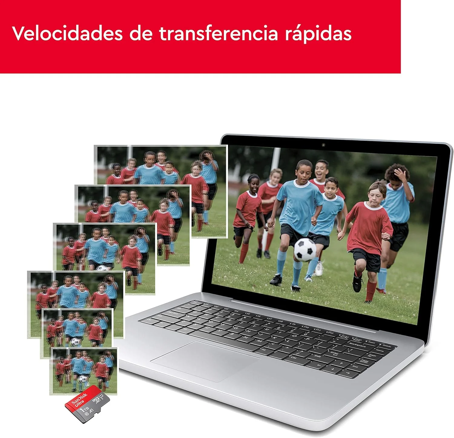 Cartão de memória microSDHC 32GB SanDisk Ultra A1 Class 10 com adaptador SD - Imagem 5