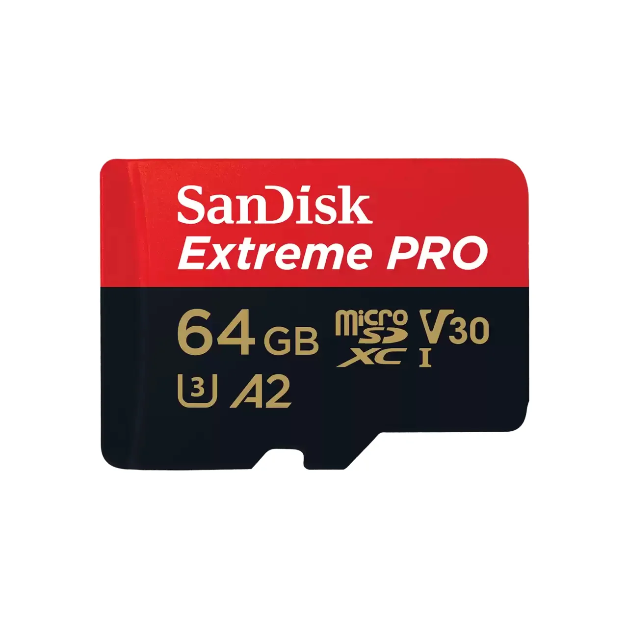 Cartão microSDXC SanDisk Extreme PRO 64GB 200MB/s UHS-I V30 A2 para Drone GoPro Switch RescuePRO - Imagem 1