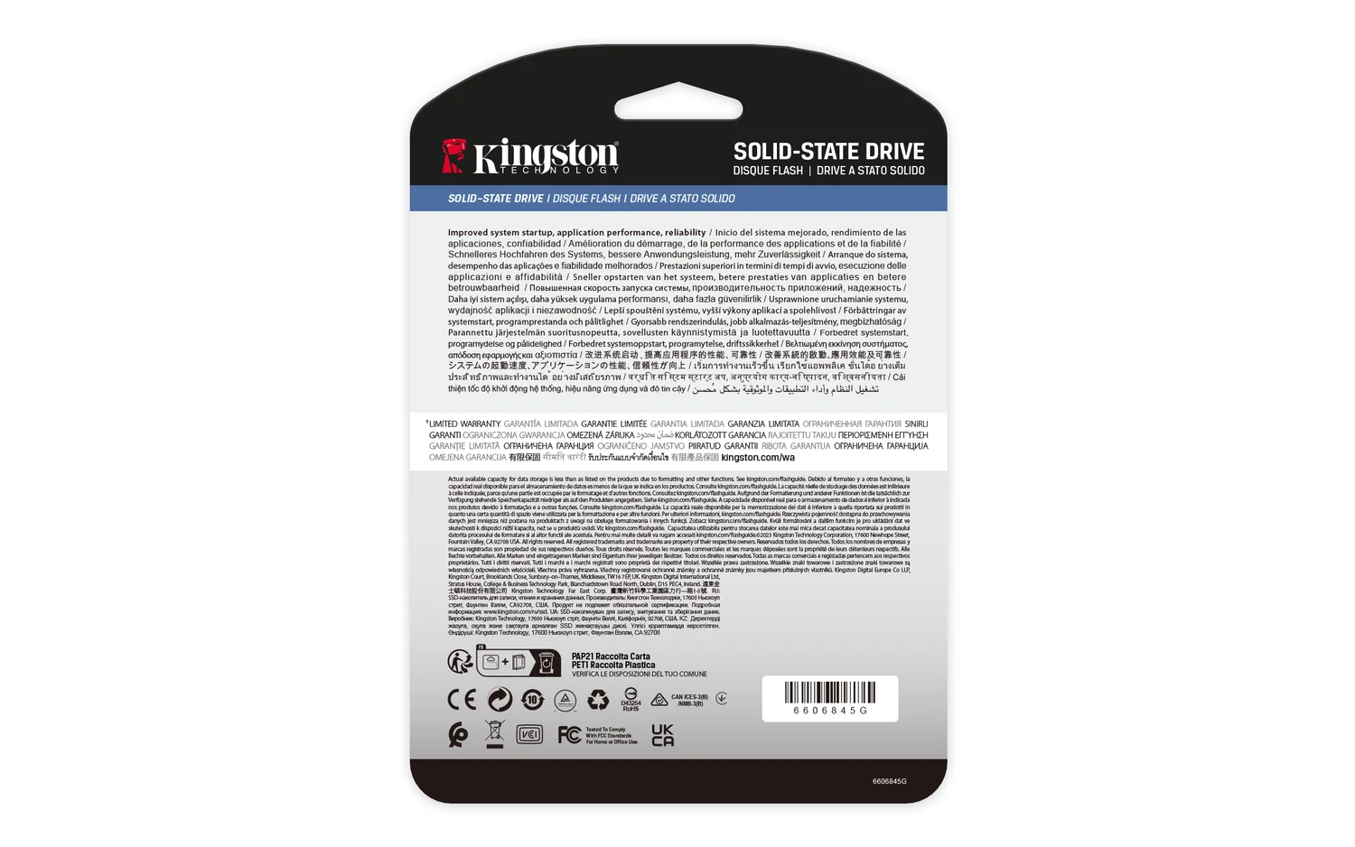 Disco SSD Enterprise Kingston DC3000ME 30TB U.2 PCIe 5.0 NVMe com Encriptação TCG Opal 2.0 - Imagem 5