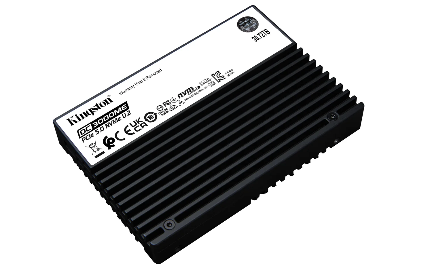 Disco SSD Enterprise Kingston DC3000ME 30TB U.2 PCIe 5.0 NVMe com Encriptação TCG Opal 2.0 - Imagem 3
