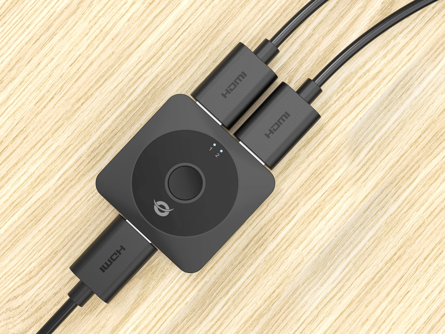 Comutador HDMI bidirecional Conceptronic SELENE01B 2 portas 4K 60Hz HDMI 2.0 - Imagem 3