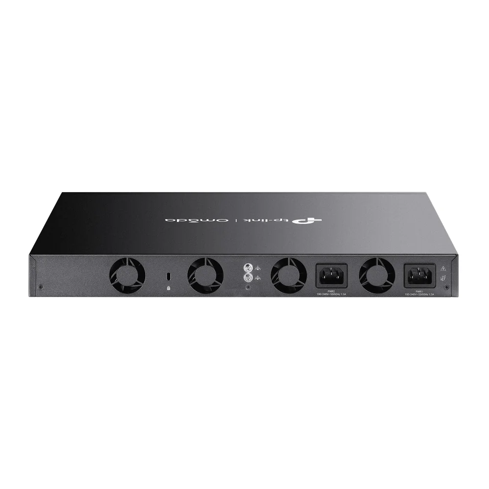 Switch de rede gerido L3 TP-Link Omada SG6428X 24 portas Gigabit empilhável com 4 slots SFP+ 10GE - Imagem 3