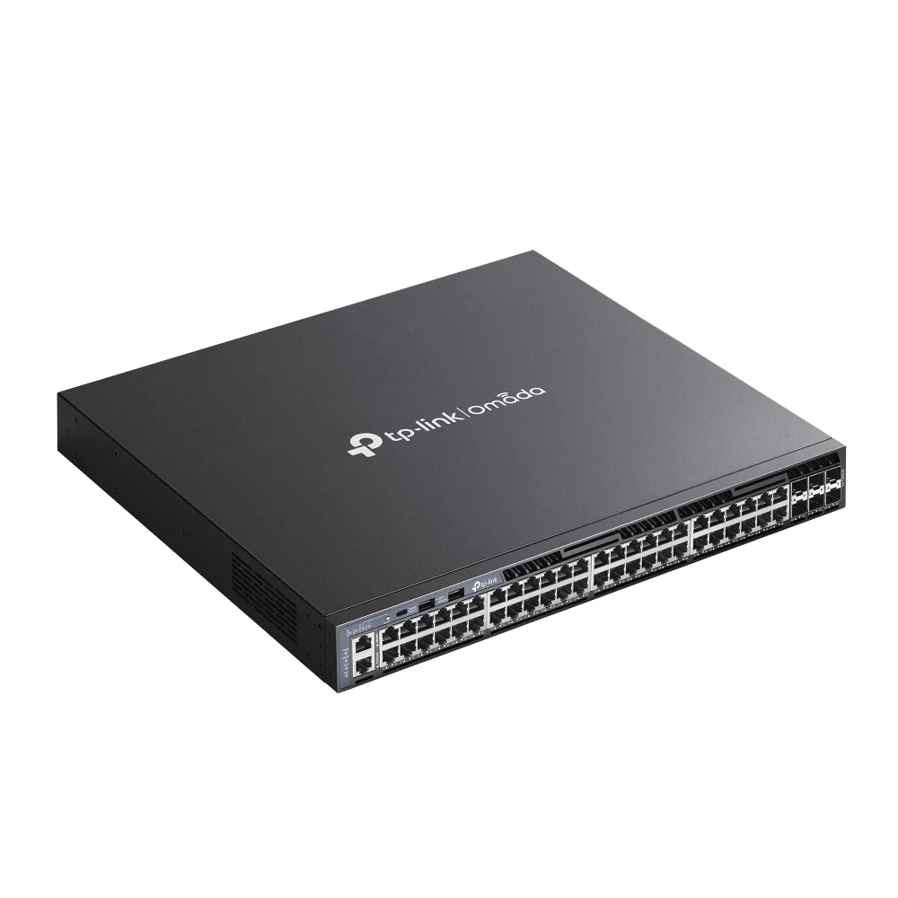 Switch Gerido TP-Link Omada SG6654X 48 Portas Gigabit Stackable L3 com 6 SFP+ 10G - Imagem 4