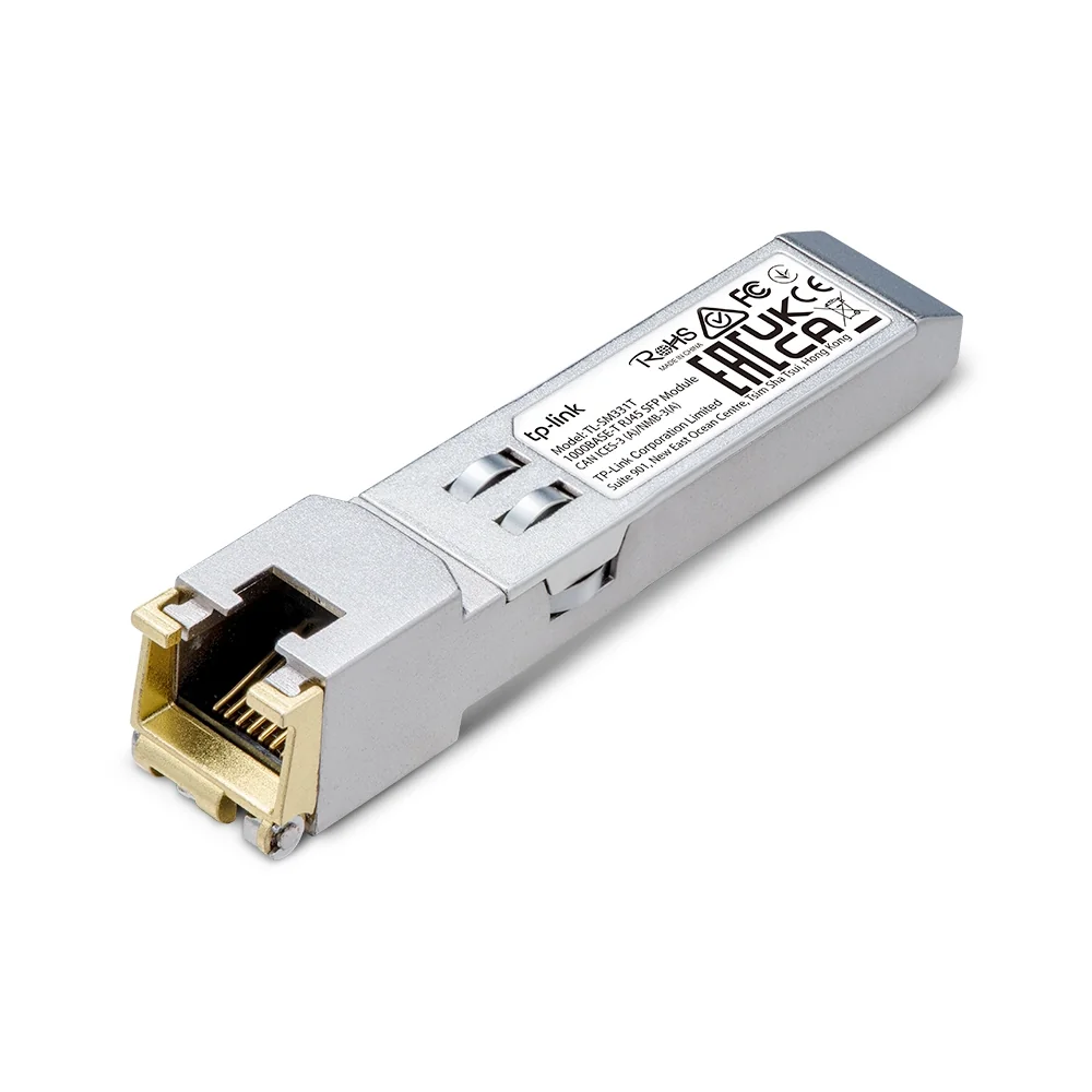 Módulo Transceptor SFP TP-Link Gigabit Multimodo 850nm até 300m Prateado