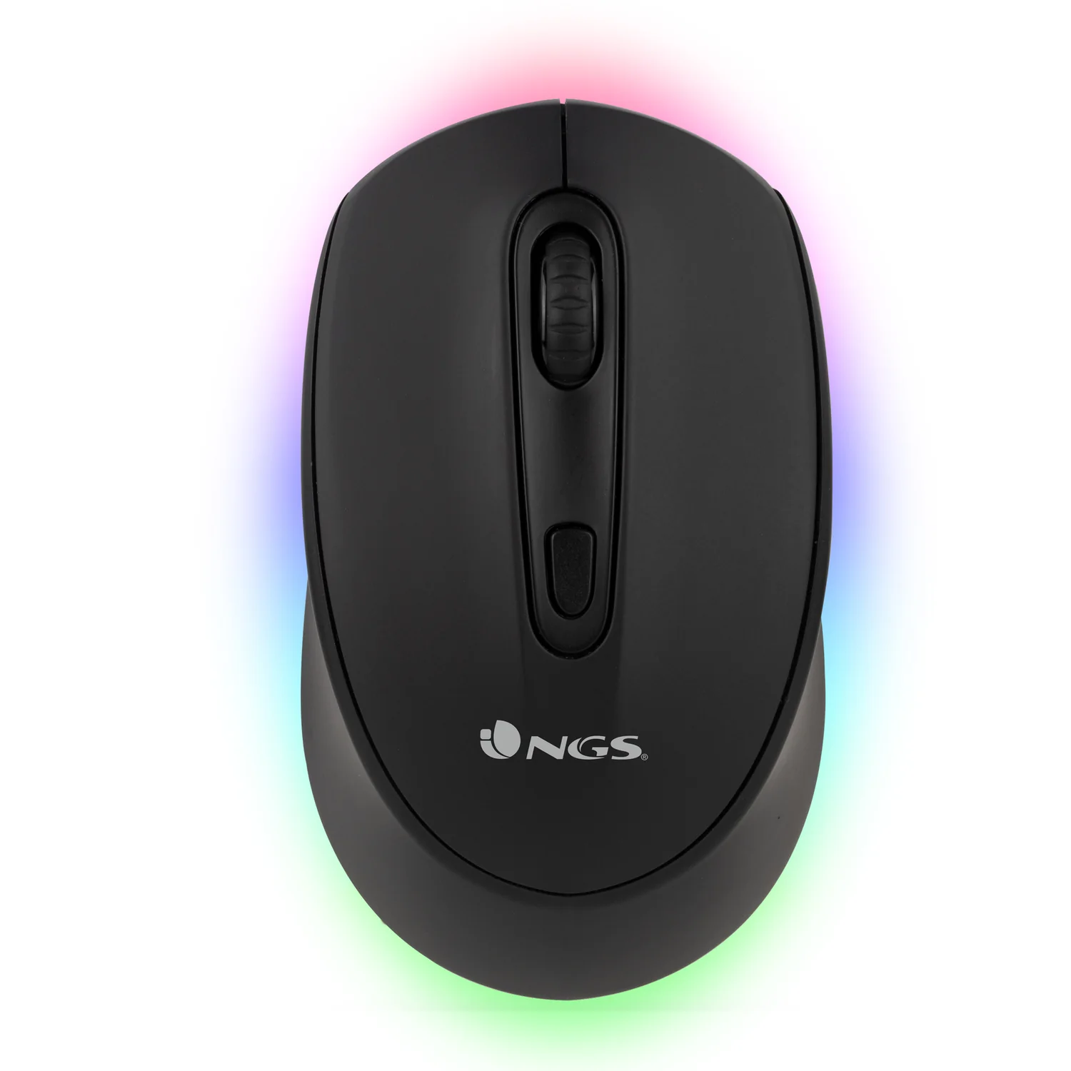 Rato Sem Fios Gaming NGS SMOG-RB 2400 DPI RGB Recarregavel USB-C Bluetooth 5.0 - Imagem 2