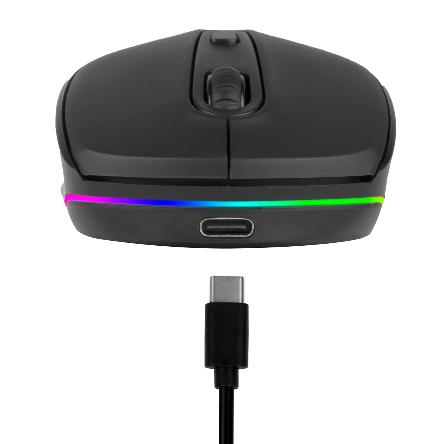 Rato Sem Fios Gaming NGS SMOG-RB 2400 DPI RGB Recarregavel USB-C Bluetooth 5.0 - Imagem 7