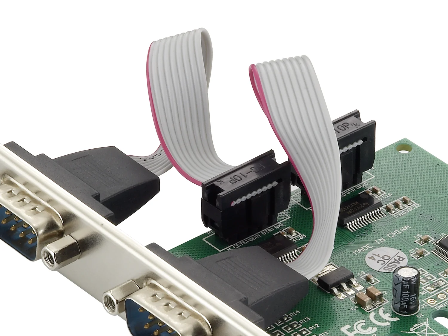 Placa PCIe Conceptronic SRC01G Adaptador 2 Portas Série RS-232 - Imagem 6