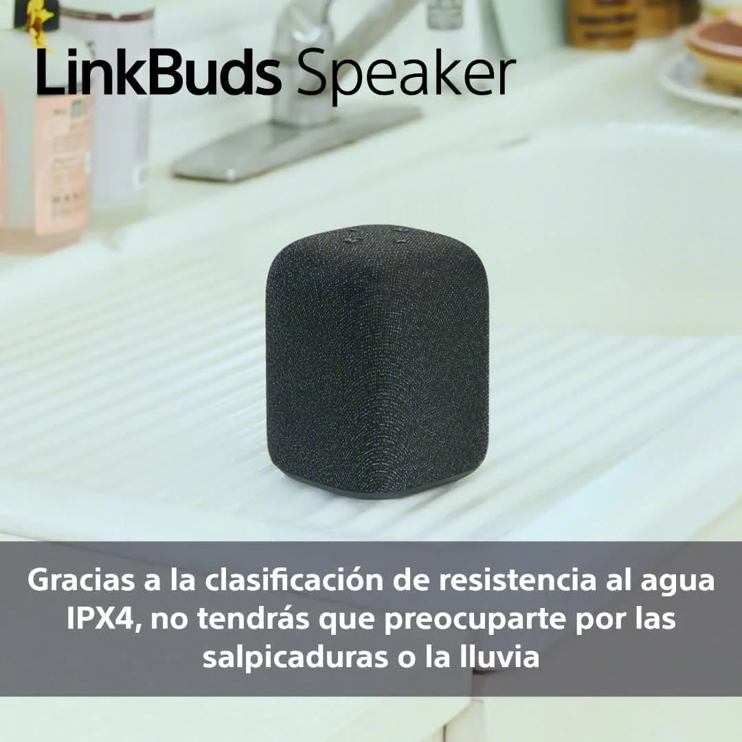 Coluna Portátil Sony LinkBuds SRS-LS1 Bluetooth Sem Fios Compacta Preto - Imagem 9