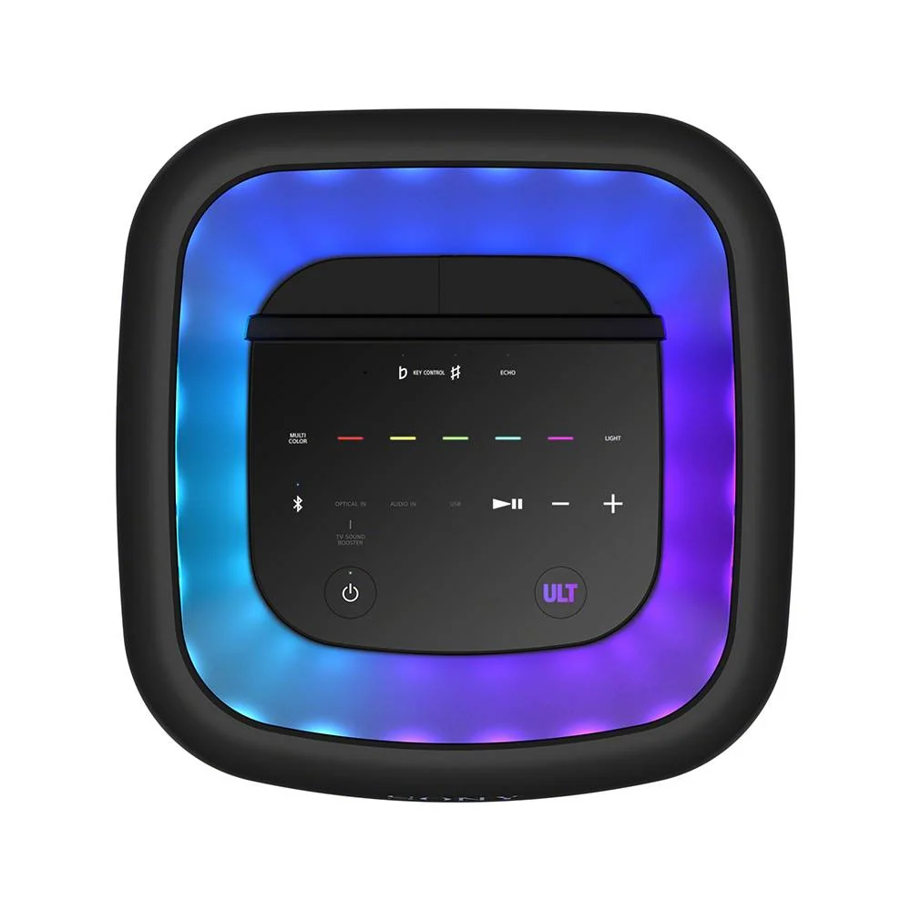 Coluna Sony SRS-ULT1000 HPA Graves Profundos 2 Modos ULT Iluminação 360 Multiponto Microfone Preto - Imagem 15