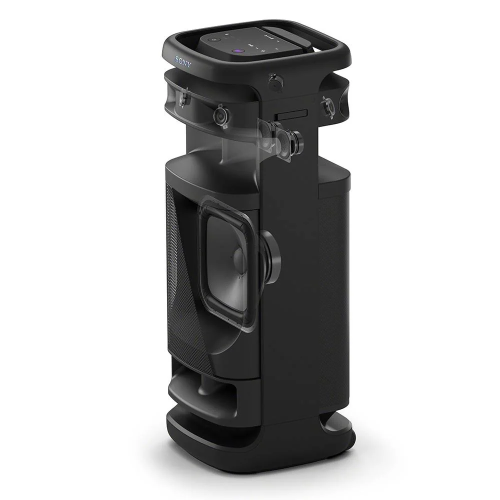 Coluna Sony SRS-ULT1000 HPA Graves Profundos 2 Modos ULT Iluminação 360 Multiponto Microfone Preto - Imagem 13