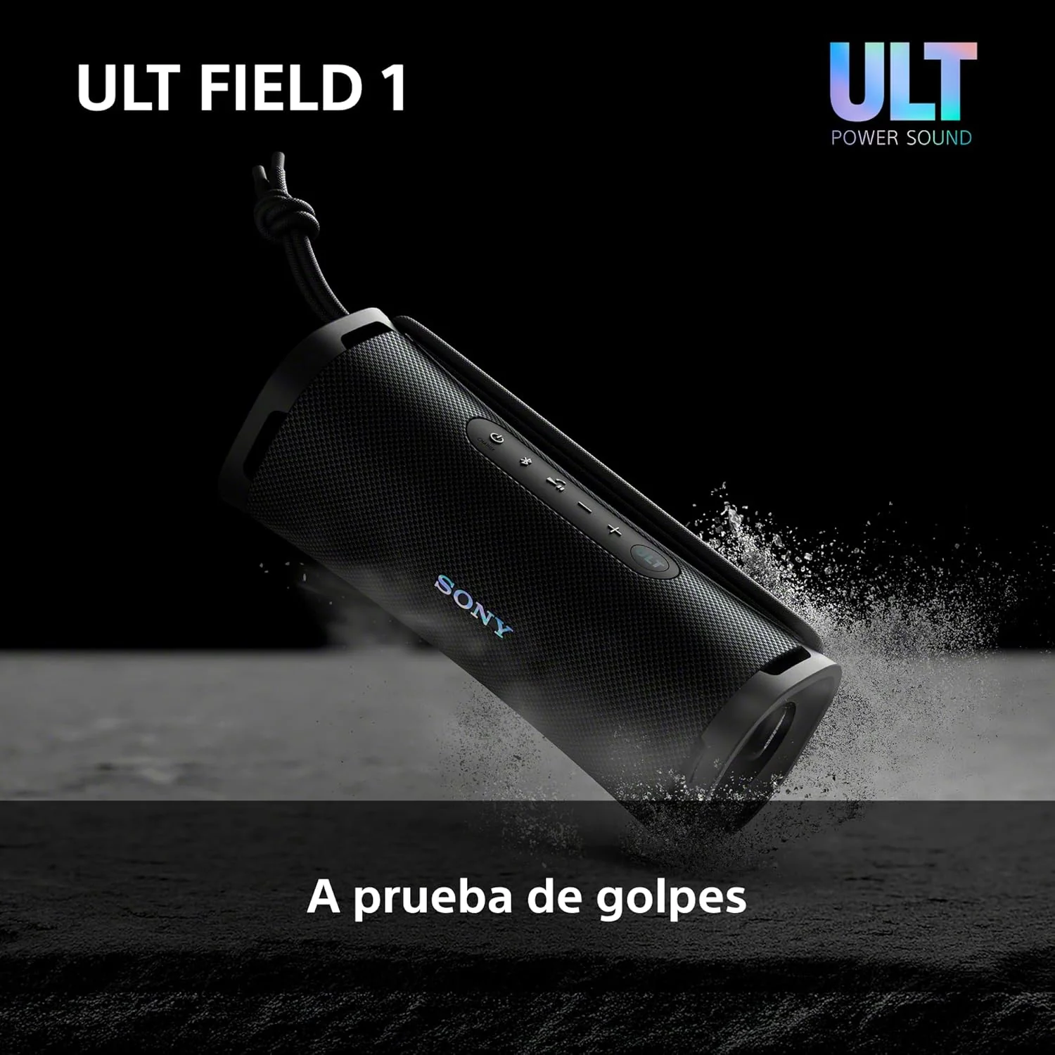 Coluna Bluetooth Portátil Sony SRS-ULT10B ULT com Modo Graves, IP67, 12h Bateria, Preto - Imagem 5