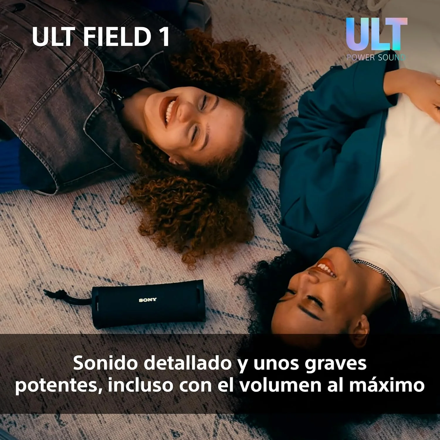 Coluna Bluetooth Portátil Sony SRS-ULT10 Bass Boost 12h IP67 Submergível 1m Cinza Esverdeado - Imagem 3