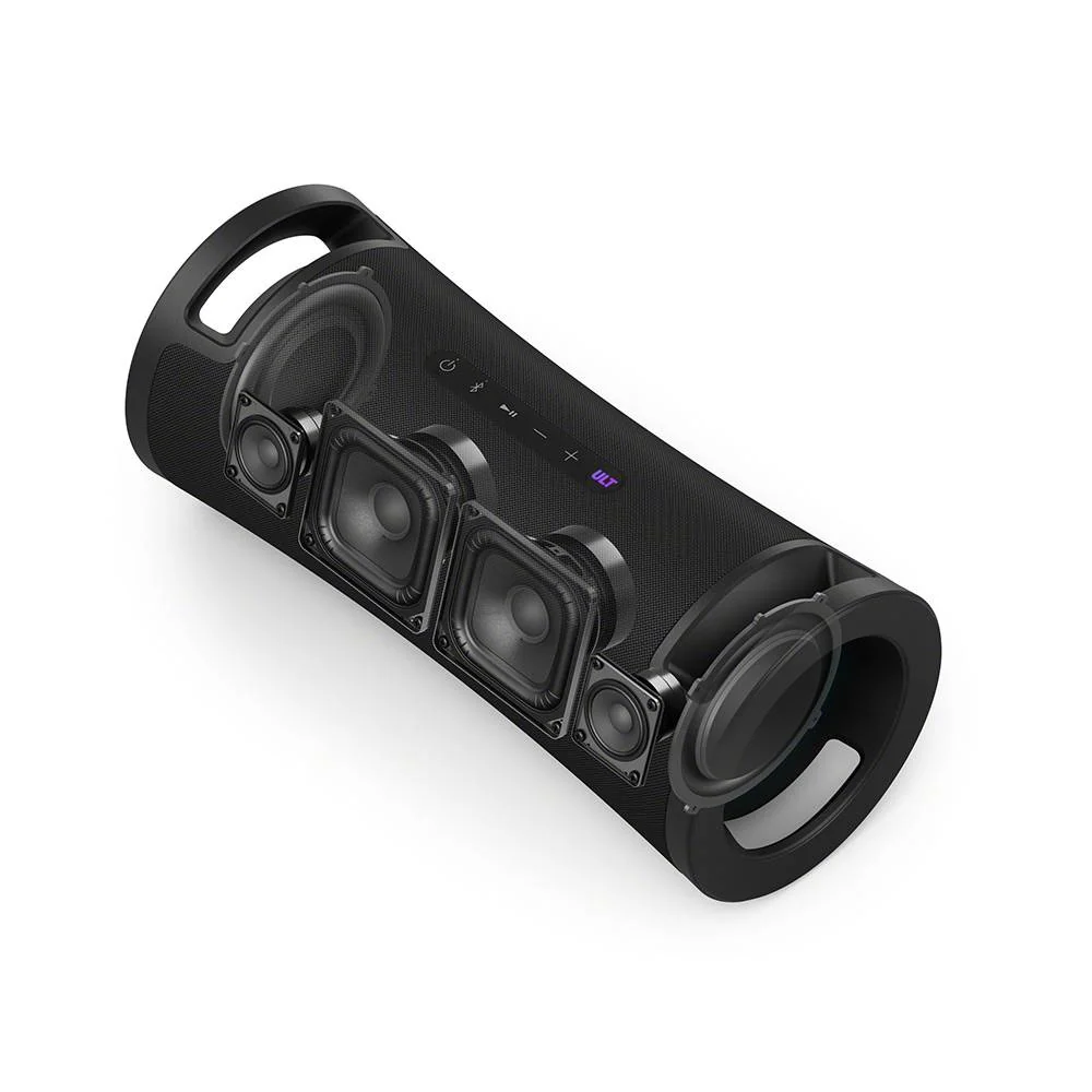 Coluna Sony SRS-ULT70 Bluetooth Portátil 30h 2 Modos ULT Bass Multiponto Iluminação Lateral Preto - Imagem 13