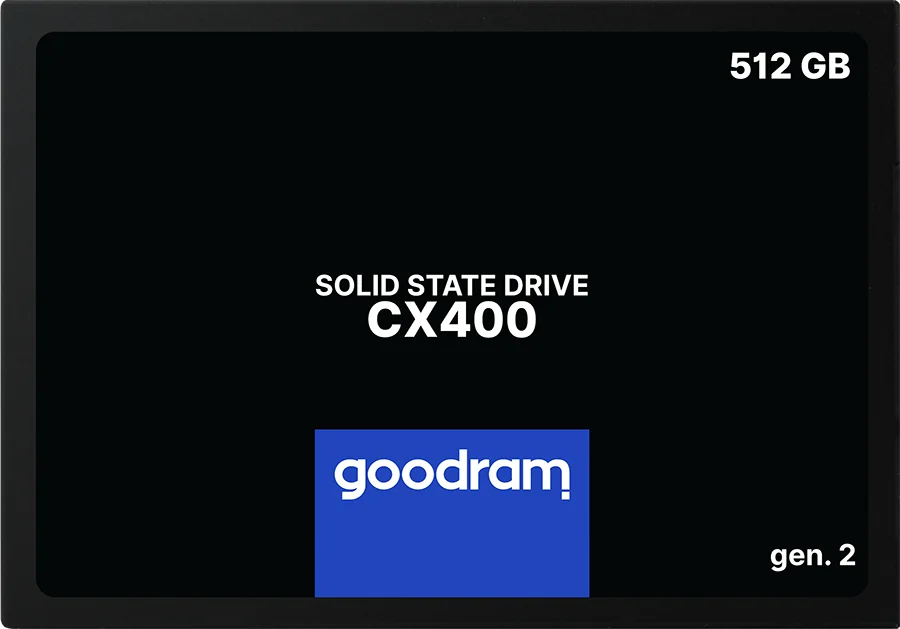 Disco SSD Goodram CX400 Gen.2 512GB 2.5" SATA III 3D TLC NAND