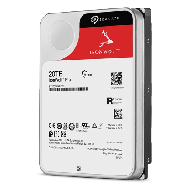 Disco Rígido HDD 20TB Seagate IronWolf Pro 3.5" SATA III 7200RPM 256MB NAS - Imagem 5