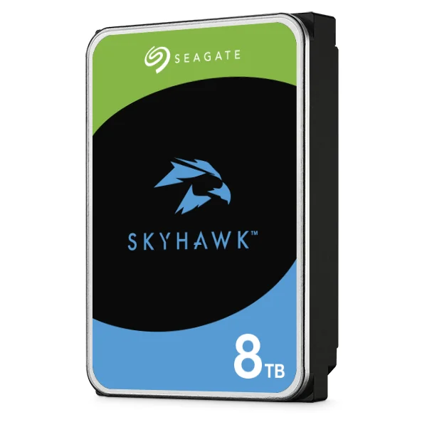 Disco Rígido Seagate SkyHawk 8 TB 3.5" SATA III 256 MB Vigilância 24/7