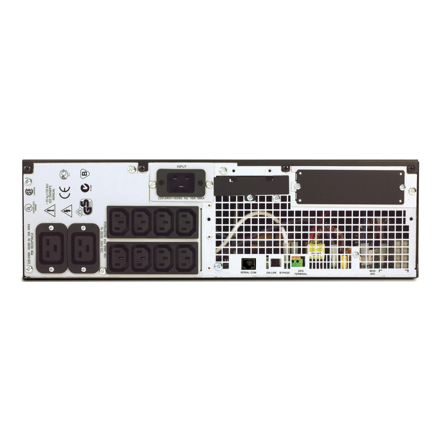 UPS online rack APC Smart-UPS RT Marine 2200VA 1540W 230V 3U - Imagem 2