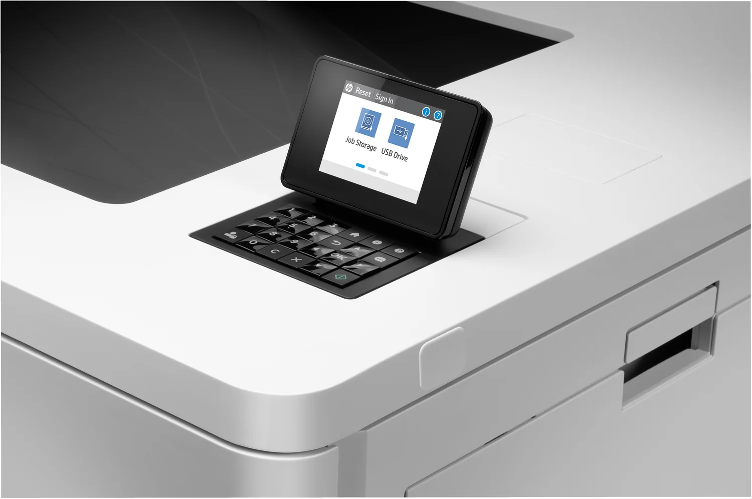 Impressora laser cores HP Color LaserJet Enterprise M751dn A3 duplex - Imagem 6