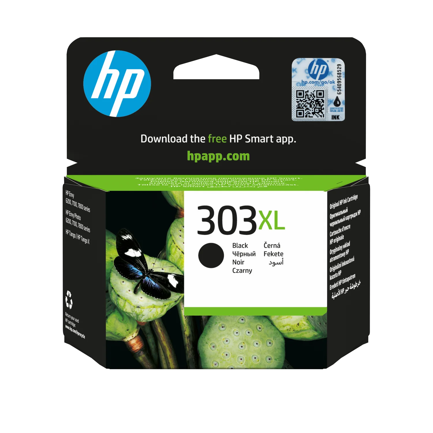 Tinteiro Preto HP 303XL de elevado rendimento original (T6N04AE)