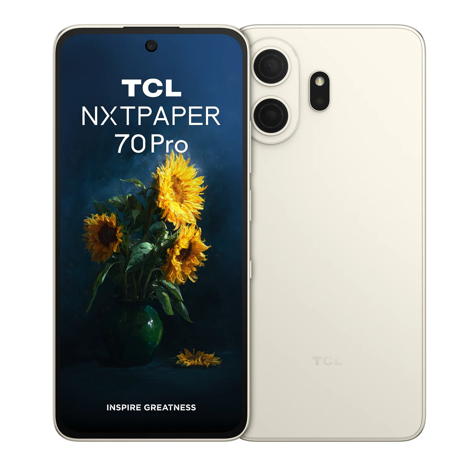 Smartphone TCL 70 Pro NXTPAPER 5G 6.9" 8GB+512GB 50MP 5200mAh Dourado