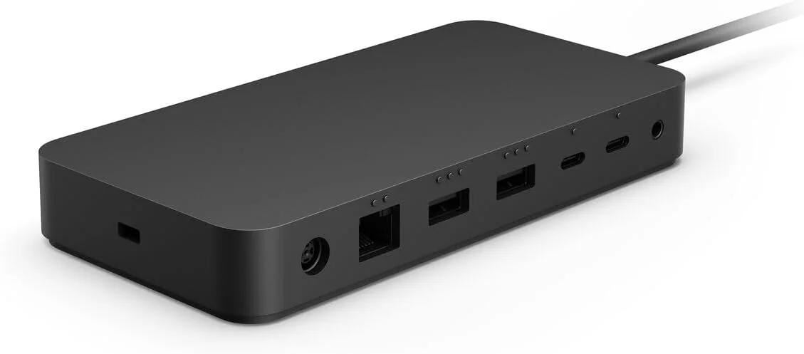 Docking Station Microsoft Surface Thunderbolt 4 Dock 3x TB4 Ethernet 2.5G 165W Preto - Imagem 6